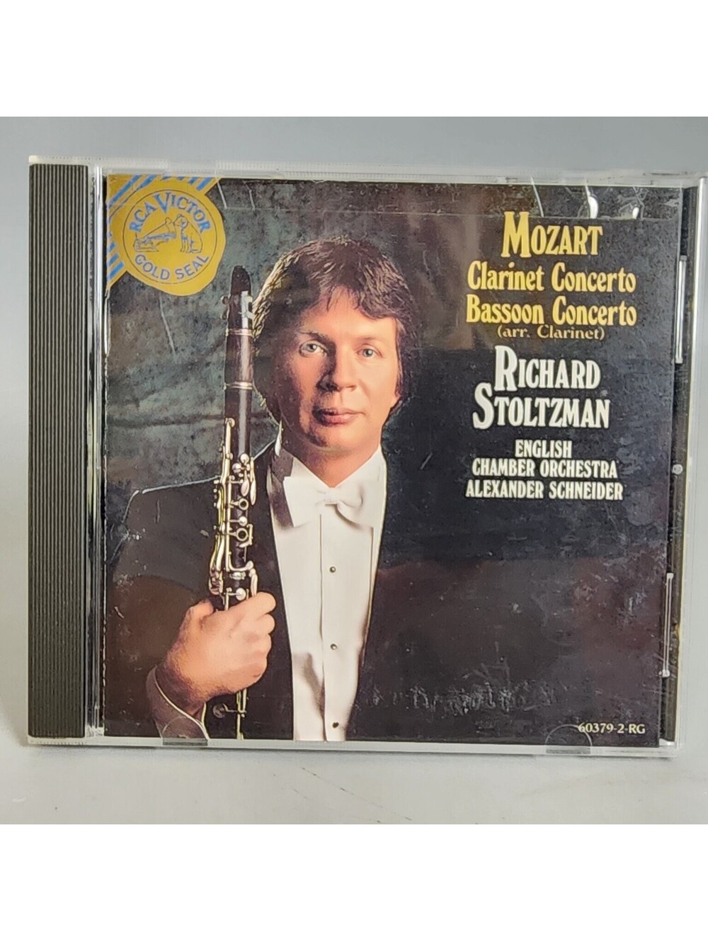 Mozart Clarinet Concerto Bassoon Richard Stoltzman CD RCA Victor Gold Seal